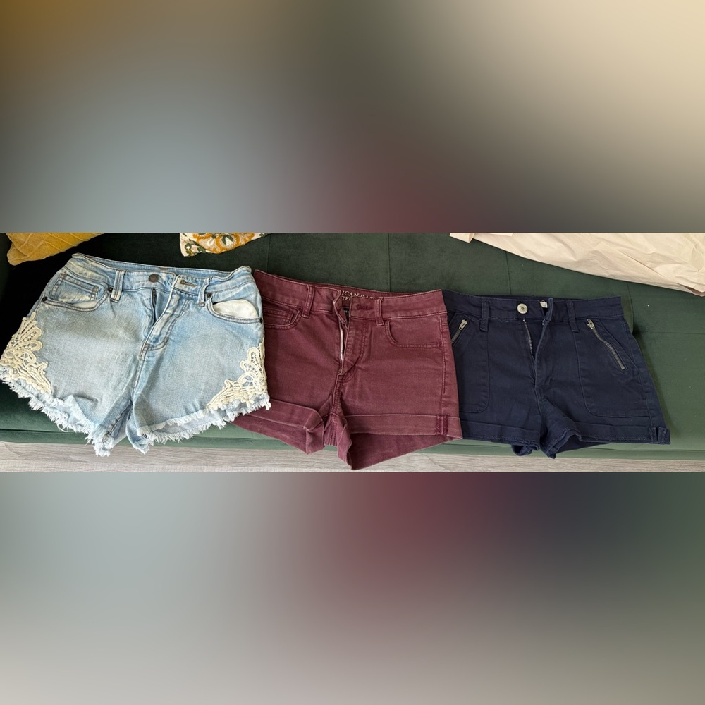 3 shorts for $12